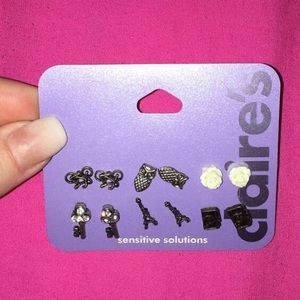Set of 6 pairs of earrings